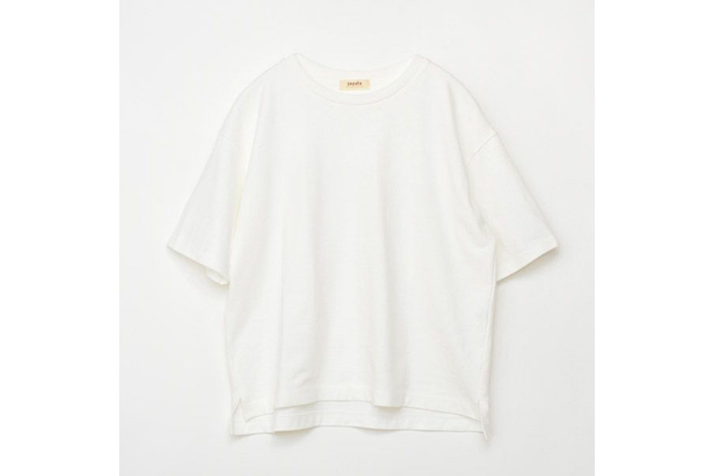 nayuta オーガニックコットン レディース コンパクトTシャツ HW10／1 オフホワイト【M】 秋田県 大仙市