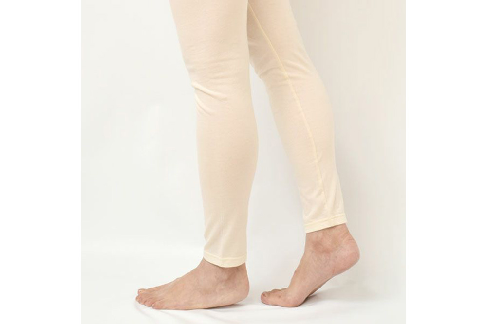 nayuta オーガニックコットン レディース レギンス 十分丈【M】 秋田県 大仙市