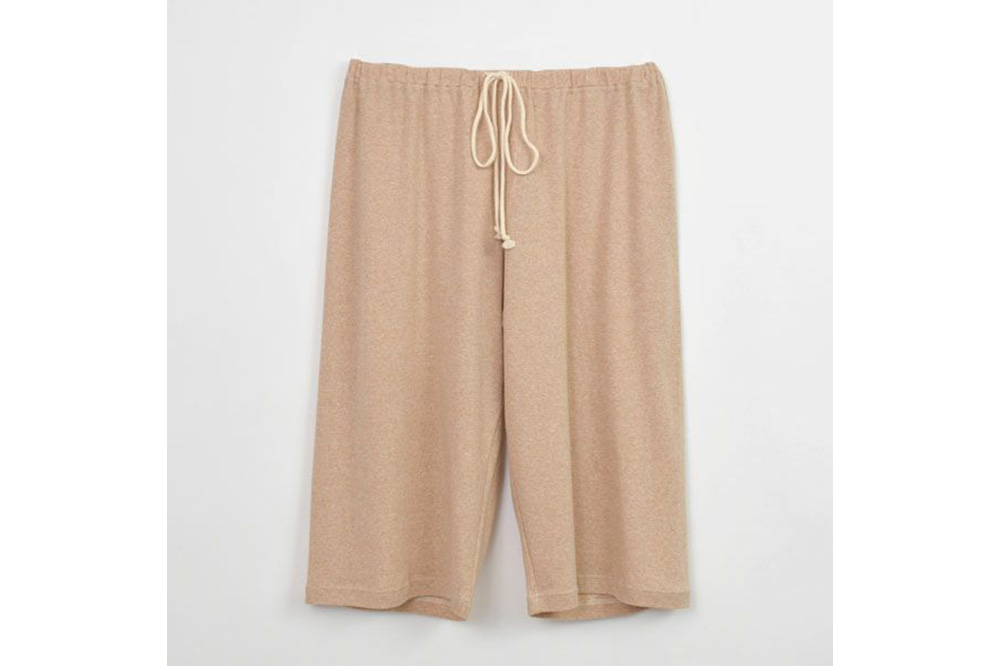 nayuta オーガニックコットン メンズ リラクシングウェア ハーフパンツ ブラウン【M】 秋田県 大仙市