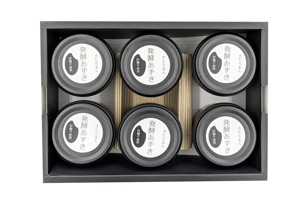 発酵あずき6個セット［きたろまん ペースト］砂糖・保存料不使用