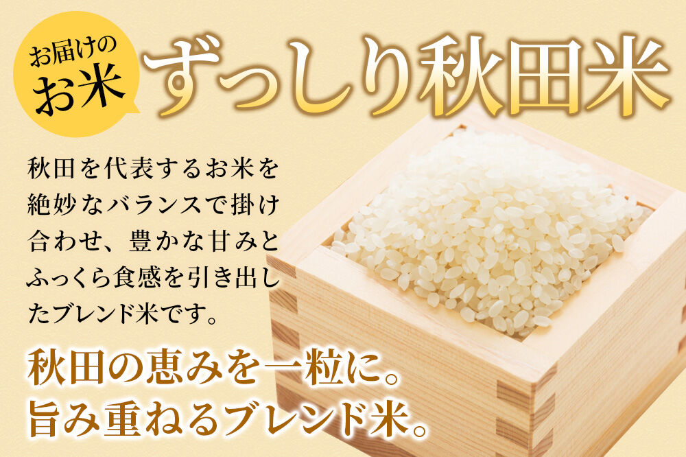 米 米どころ 秋田県大仙市産 ブレンド米 令和7年産【無洗米】10kg（5kg×2袋） [米 お米 こめ 白米 無洗米 ブレンド米 小分け ご飯 ごはん 米どころ 秋田県産 大仙市]