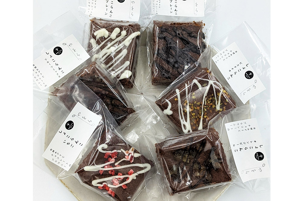 しょこらんこ12個セット［6種詰め合わせ］ブラウニー（チョコ、ホワイト、オレンジピール、ピスタチオ、アーモンド、イチゴ）スイーツ お菓子