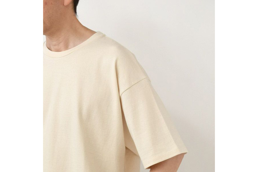 nayuta オーガニックコットン ベーシックTシャツ HW10／1 生成【L】ユニセックス  秋田県 大仙市