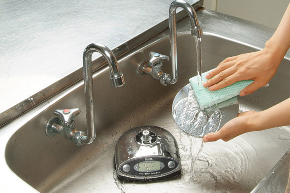 最短翌日発送【KW003CR】タニタ デジタル防水スケール はかり デジタルはかり 防水