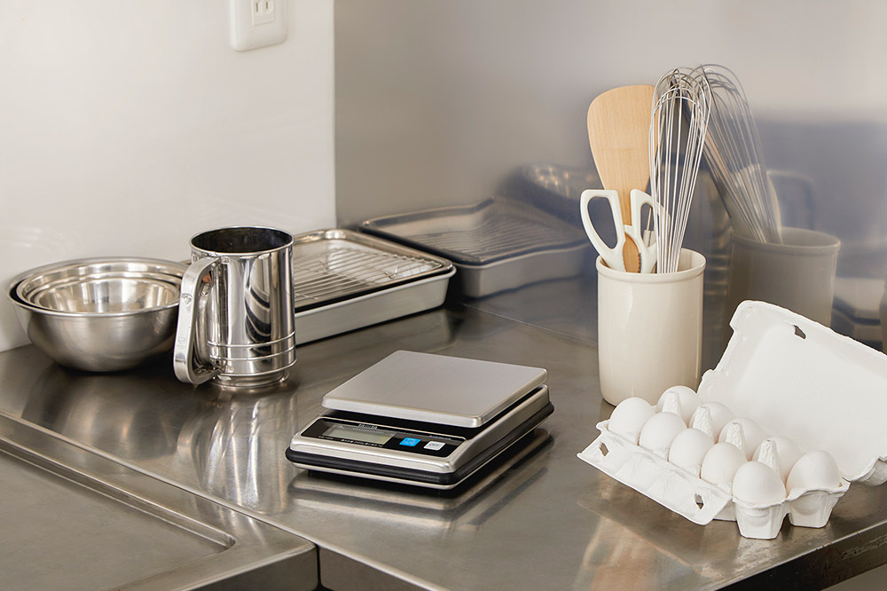 最短翌日発送【KW1458SS】タニタ デジタルスケール ステンレス はかり デジタルはかり