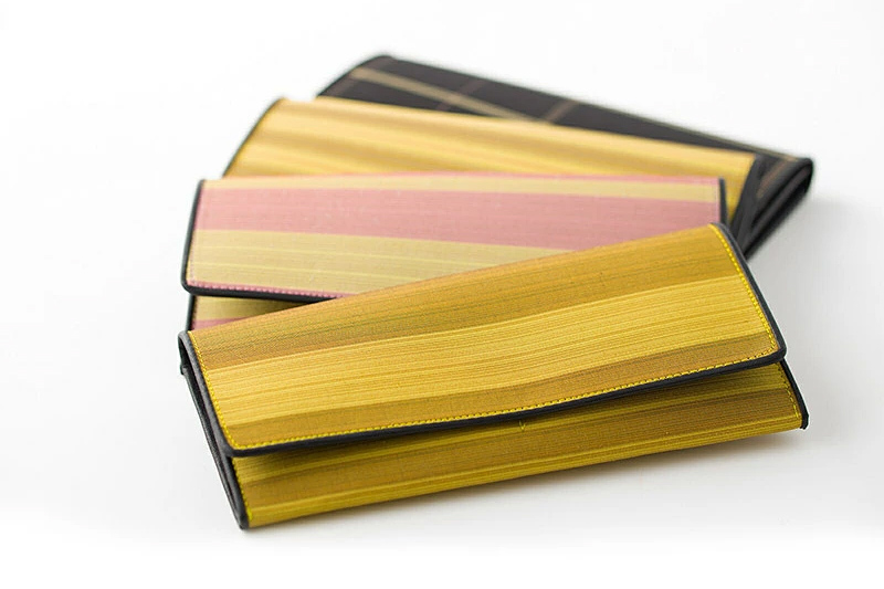 秋田八丈 札入れ