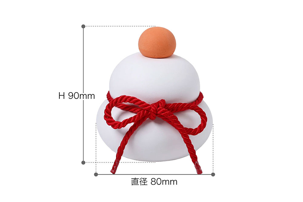 soil KAGAMI MOCHI S【ソイル 珪藻土 鏡餅 鏡もち 装飾 日本製】