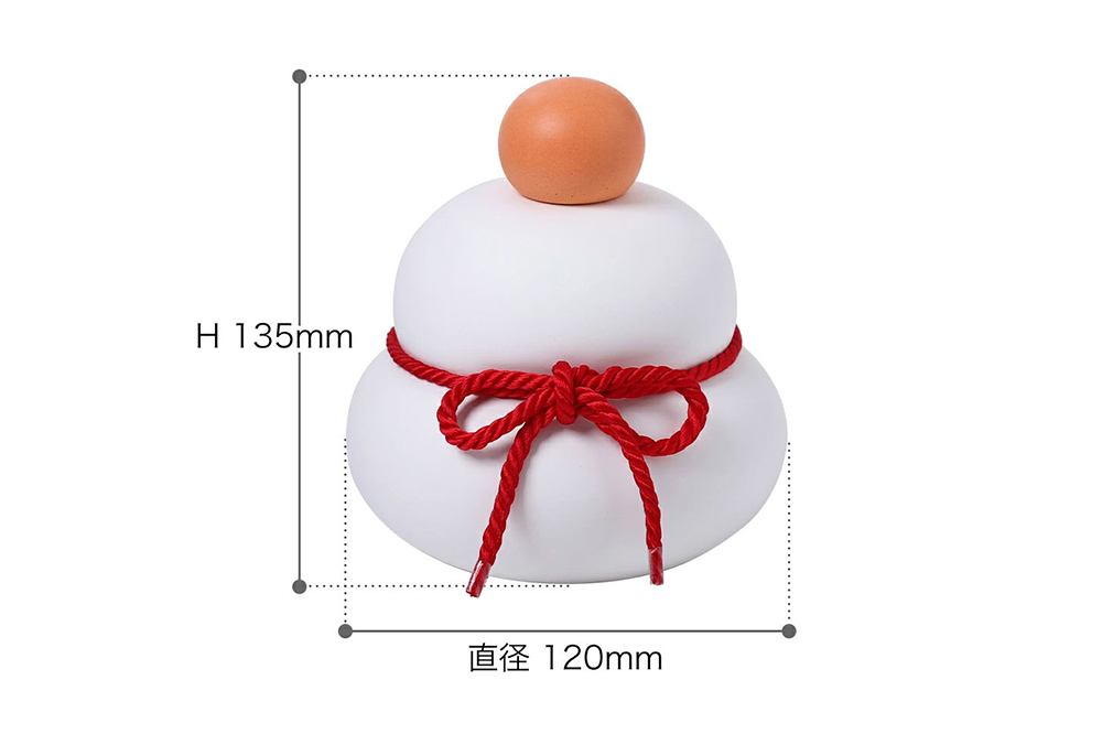 soil KAGAMI MOCHI MS【ソイル 珪藻土 鏡餅 鏡もち 装飾 日本製】