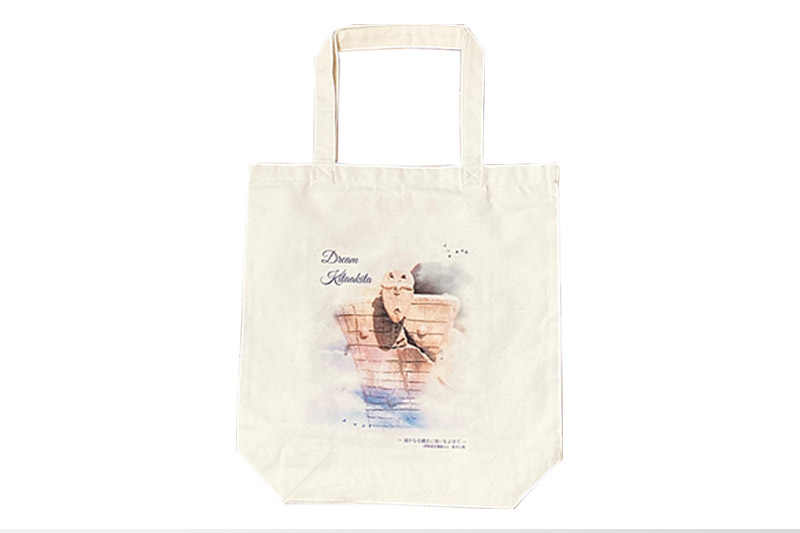 トートバッグＭ【柄： 世界遺産「伊勢堂岱遺跡」】北秋田市モチーフ＜ゆうパケット＞