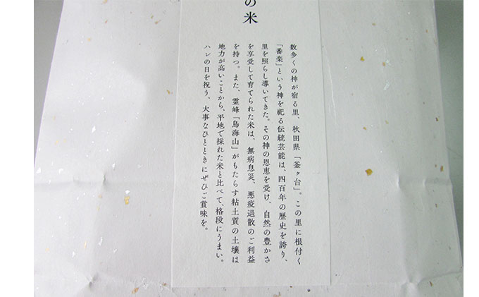 秋田県産 あきたこまち 精米 4kg（2kg×2袋）神宿る里の米「ひの米