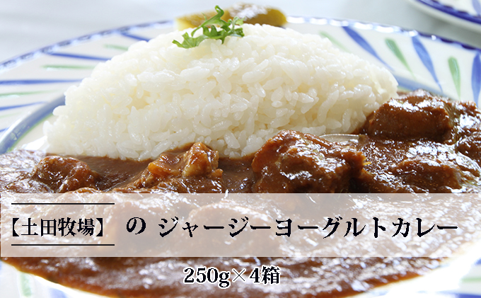 ジャージーヨーグルトカレー 250g×4箱