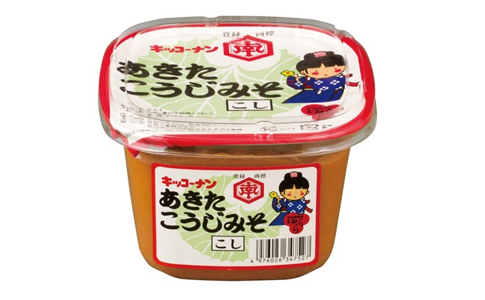 あきたこうじ味噌(こし)3kg(750g×4個 みそ 5000円)