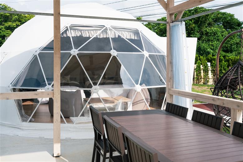 にかほ温泉 旅館いちゑ 「 グランピング 宿泊 補助券　15,000円分」温泉旅館 温泉宿 温泉旅館 ホテル 温泉ホテル 秋田 にかほ市