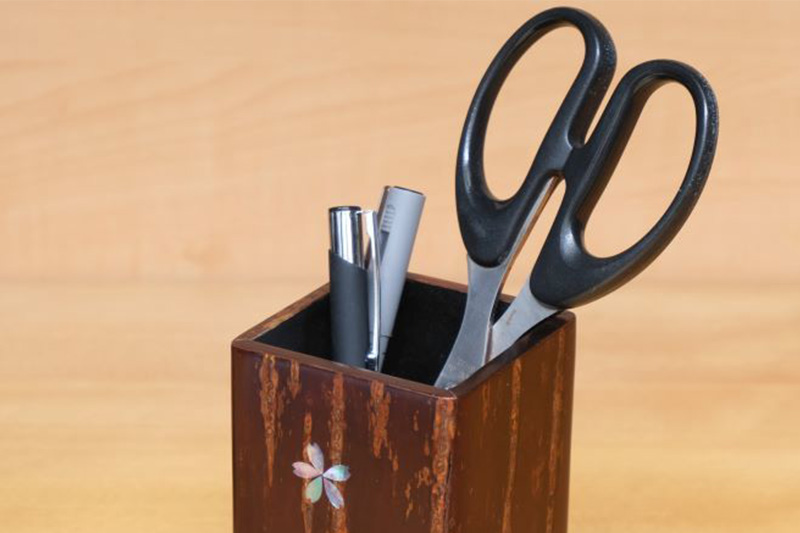 角館樺細工《樺細工 八柳》 フリースタンド 大 ラデン 角館工芸協同組合