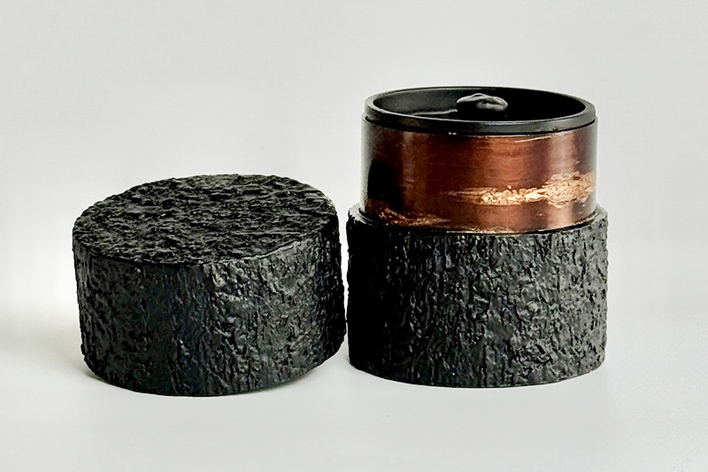 角館樺細工《冨岡商店》茶筒 マットバーク ブラック スリム S 角館工芸協同組合