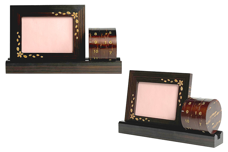 角館樺細工《冨岡商店》秋田大学×伝統工芸品 万年カレンダー【遙か】