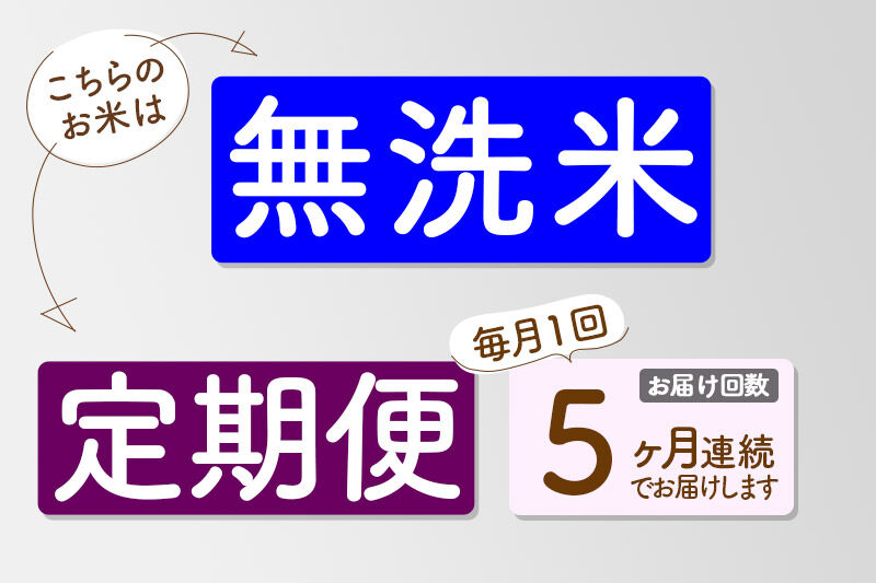 【無洗米】＜令和7年産＞《定期便5ヶ月》秋田県産 あきたこまち 5kg (5kg×1袋) ×5回 5キロ お米 匠