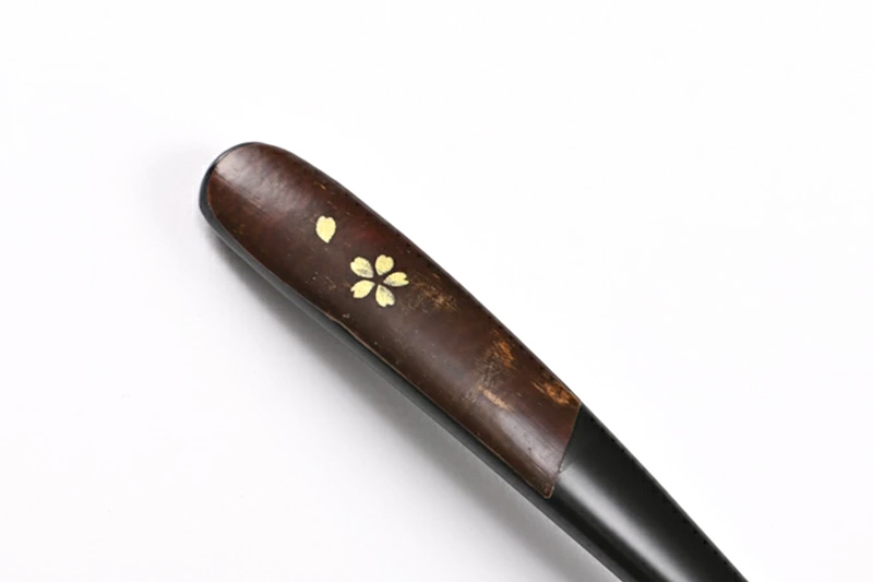 角館樺細工《樺細工 八柳》 漆 ため塗 木製カレースプーン ゆうパケット 角館工芸協同組合