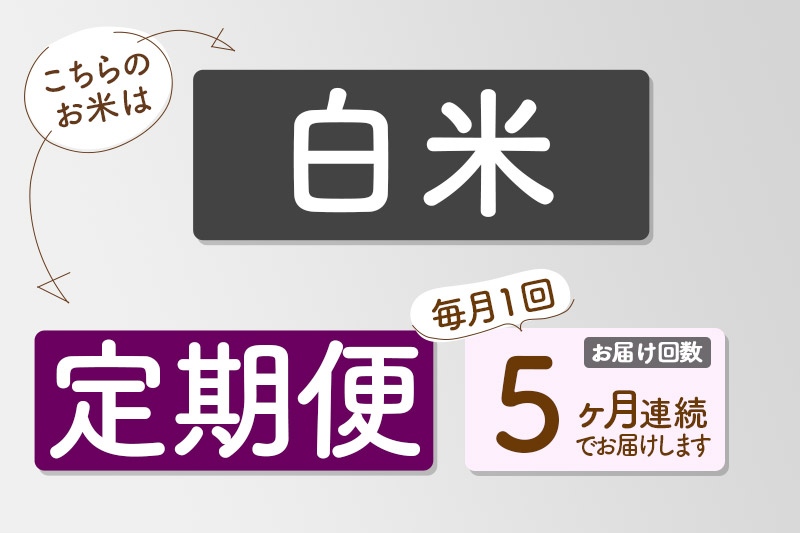 【白米】＜令和8年産 新米予約＞ 《定期便5ヶ月》秋田県産 あきたこまち 5kg (5kg×1袋)×5回 5キロ お米 匠