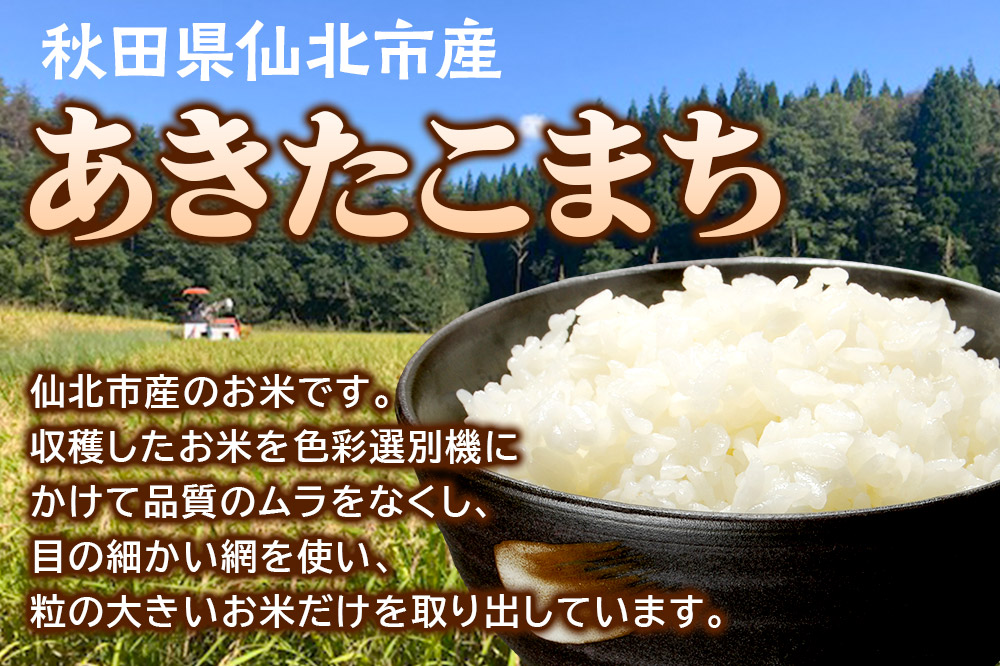 【白米】令和7年産 あきたこまち 30kg 米 お米 こめ 精米 秋田県 仙北市産