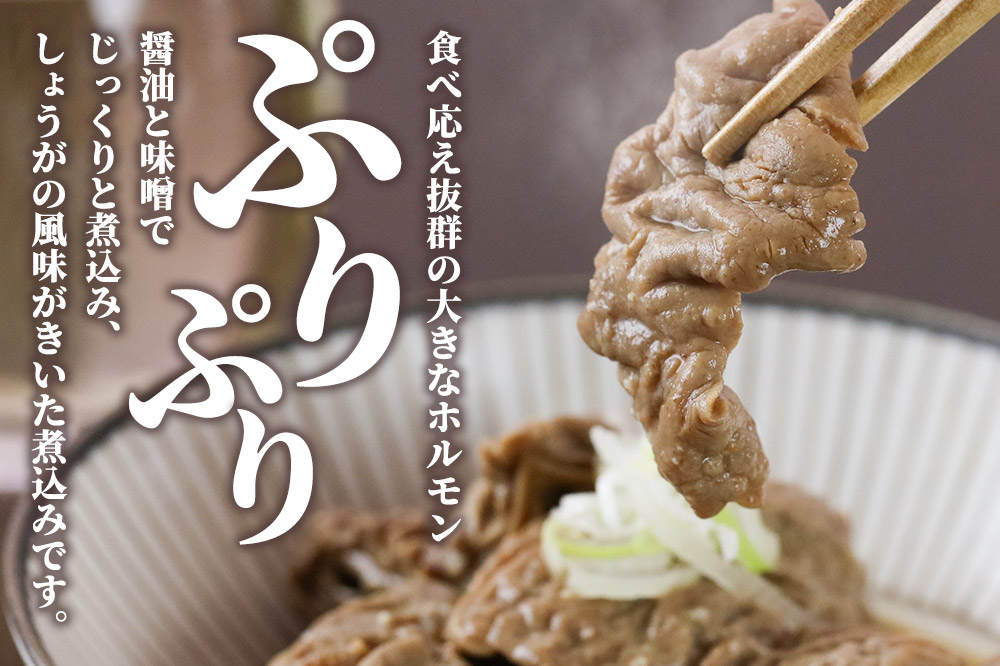 馬ホルモン煮込1.25kg(250g×5) 総菜 冷凍 おつまみ 馬肉