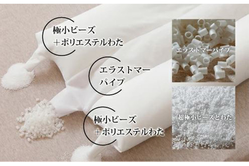 ママの夢枕（サクラピンク）スキンケア加工の枕カバー付
