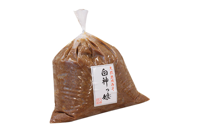 味噌 みそ 天然熟成みそ「白神っ娘」 あきたこまち 秋田県八峰町産 おらほの館 国産