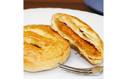 【秋田県大潟村】パンプキンパイ15個入　ひとつひとつ手作りの真心パイです。　贈り物にもお勧めです!【配送不可地域：離島・沖縄県】