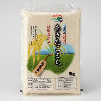 2023年8月発送開始『定期便』秋田県産特別栽培米あきたこまち　白米10kg全12回【配送不可地域：離島・沖縄県】