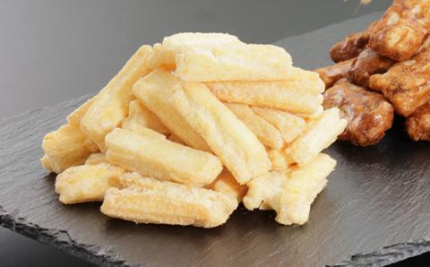 お米かりんとう3袋+本物もち揚4袋セット【配送不可地域：離島・沖縄県】