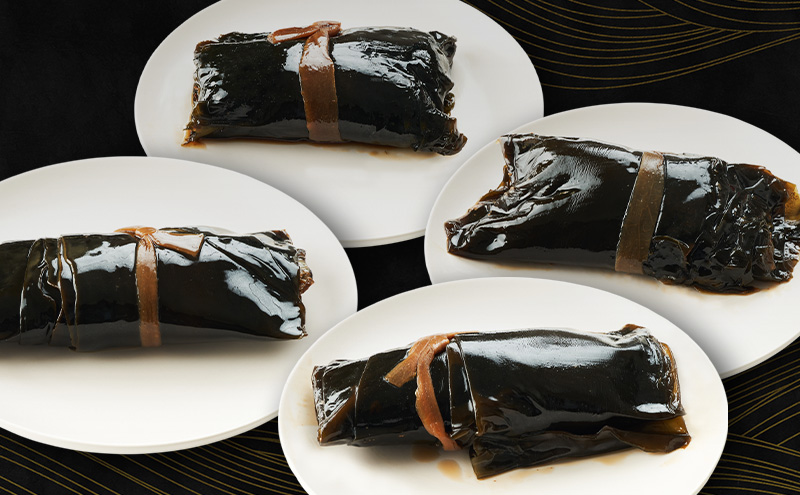 昆布巻 8本セット(4種各2本)[にしん・鮭・いわな・比内地鶏] (約230g/1本) 秋田・西馬音内 踊り巻 [佐忠商店]【 昆布 昆布巻き こんぶ 鰊 ニシン にしん 鮭 サケ さけ 岩魚 イワナ いわな 地鶏 比内地鶏 鶏肉 鳥 惣菜 手造り 伝統 秘伝のたれ 秋田 羽後 】