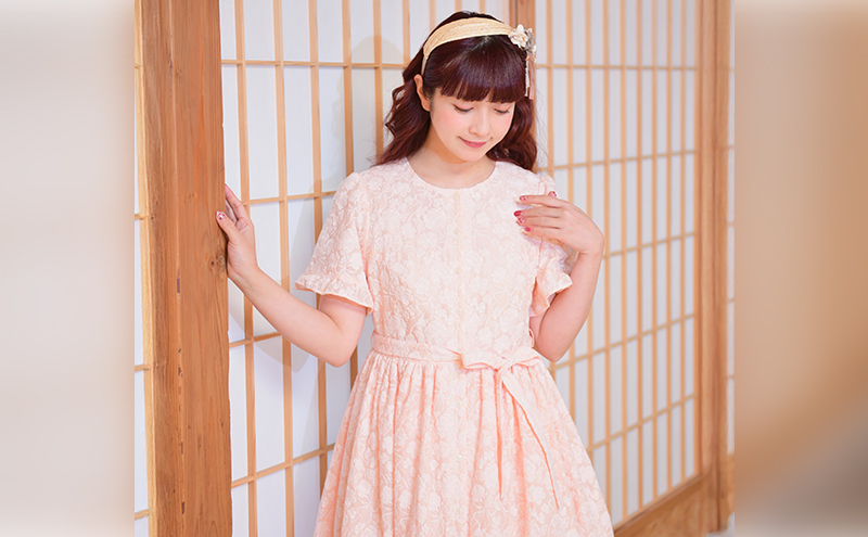 先行予約 アトリエ小町 小町刺繍 ワンピース （renka ep2） ピンク フリーサイズ 青木美沙子さんコラボ  [ 服 ロリータ ロリータファッション スイートロリータ 可愛い レディース 姫 お姫様 花柄 ]