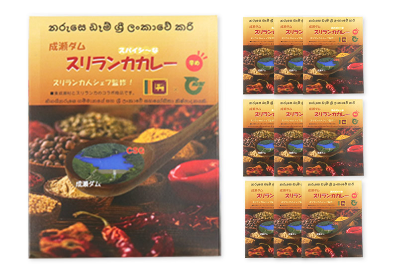 成瀬ダム スリランカカレー 100g×10個