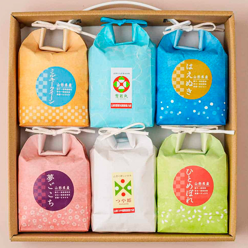 【令和7年産】発送直前精米山形 特栽 お米３合 イロイロ ６