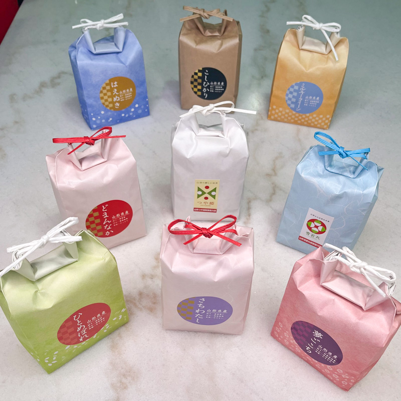 【令和7年産】発送直前精米山形 特栽 お米３合 イロイロ ９