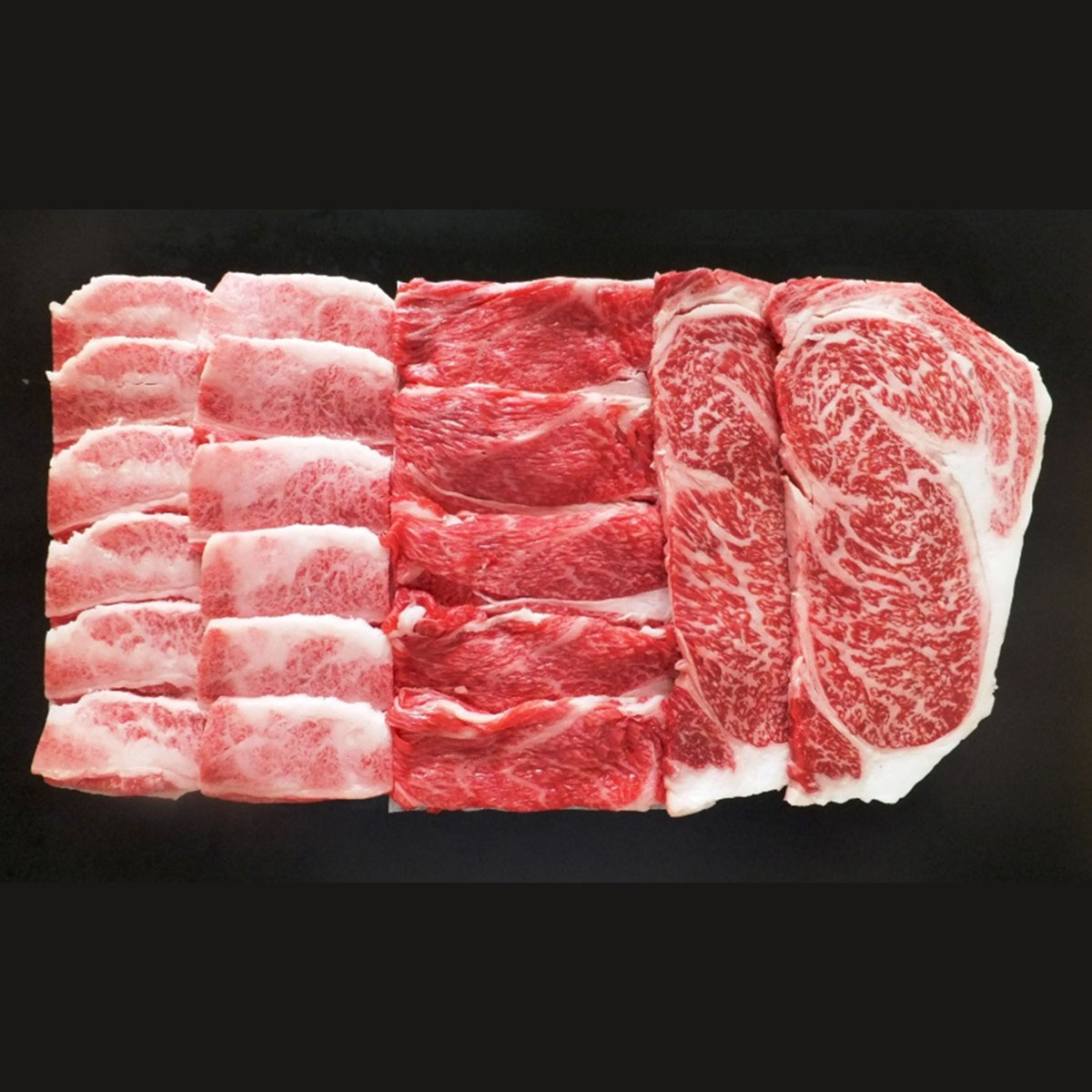 山形牛満喫セット(3種) 950g FZ19-299