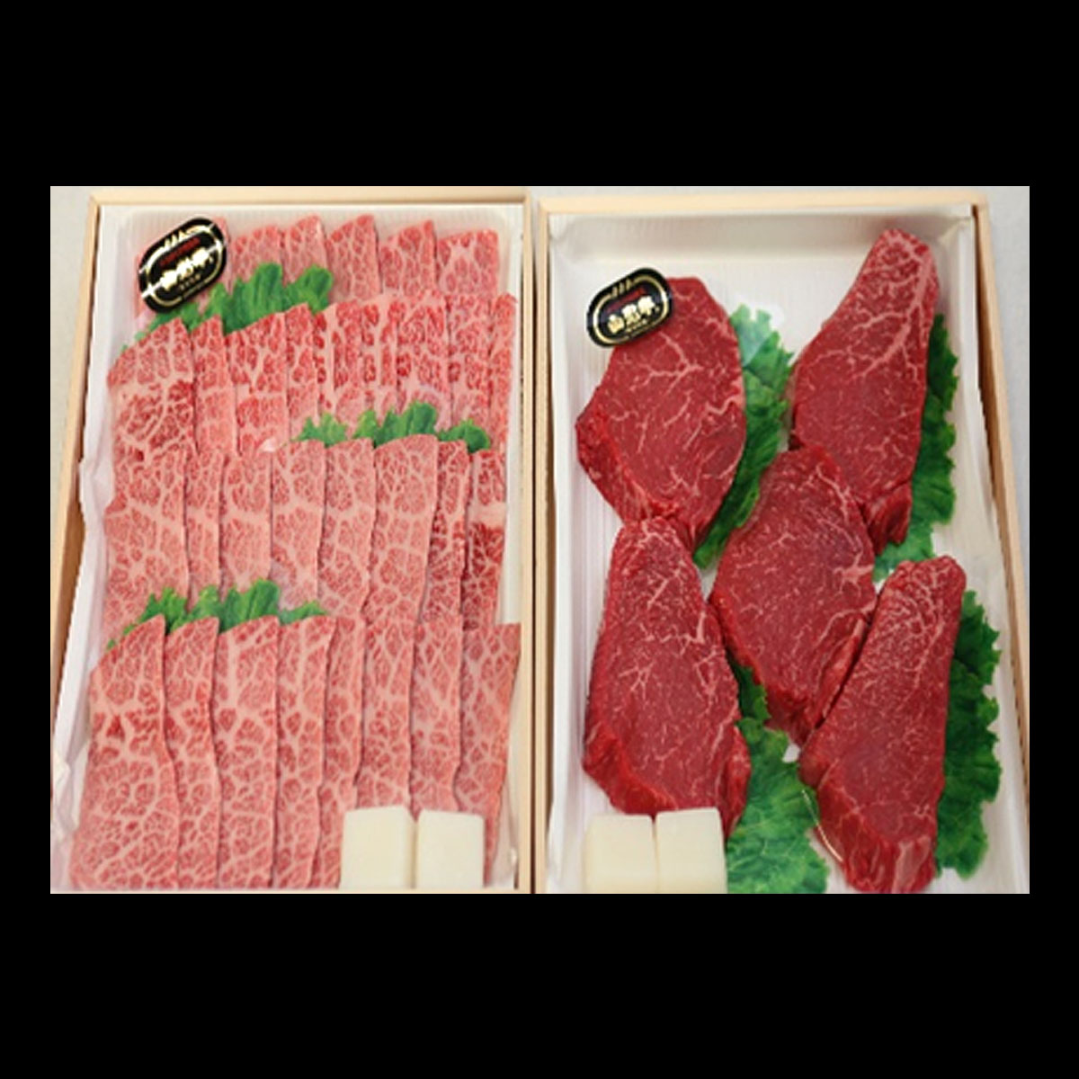 山形牛モモステーキ・カルビ焼肉セット Ｂコース FY18-342