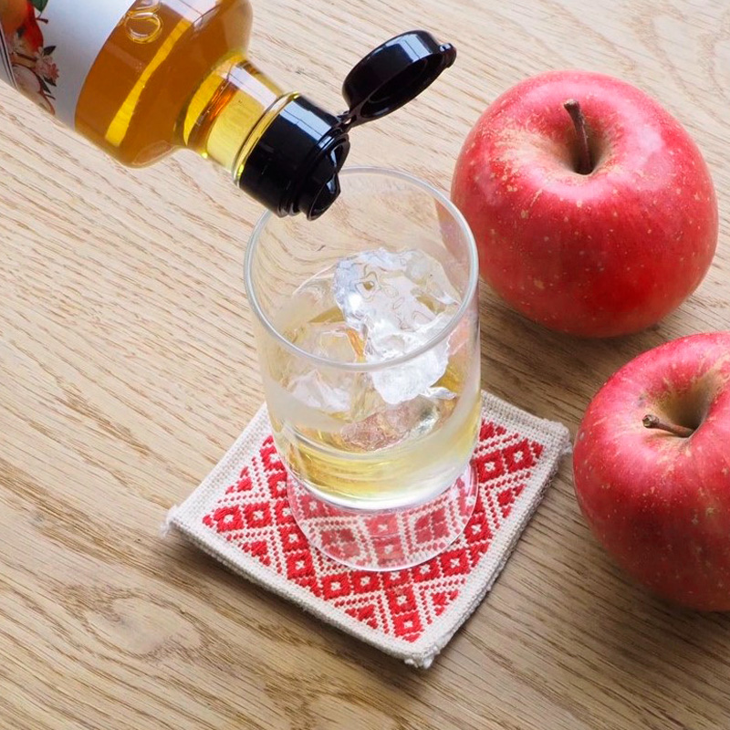 山形産りんごの熟成フルーツビネガー【りんご酢３本セッ