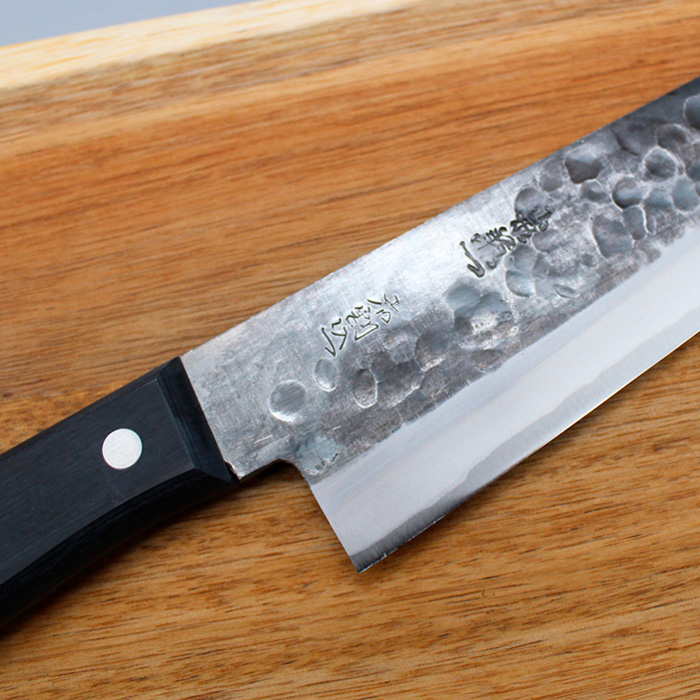 山形打刃物 鎚目文化包丁 刃渡り180mm FY23-141