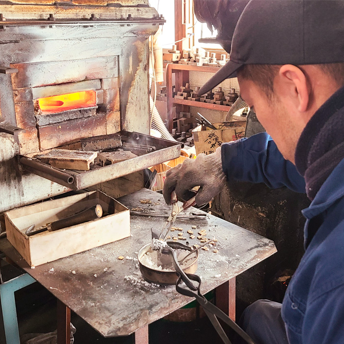 【飛庄】両刃芽切鋏 200mm 金止め FY22-382