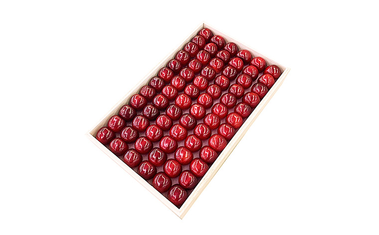 さくらんぼ 佐藤錦 500g 特秀2L 並び詰 桐箱 【令和7年産先行