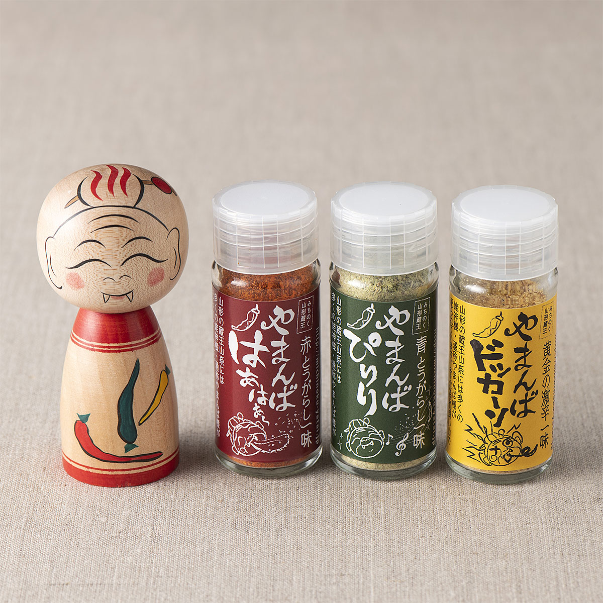 「山姥こけし」と「一味三昧」コラボセット FZ21-543
