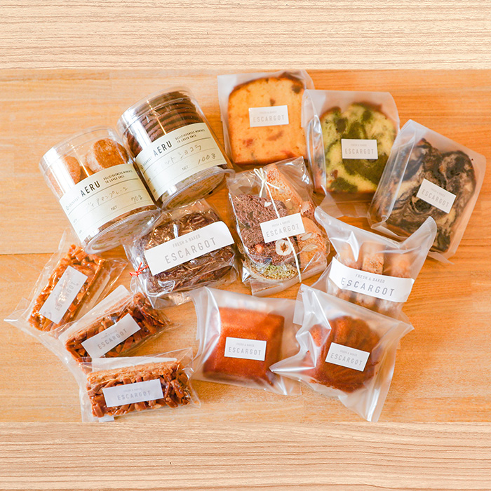 【ESCARGOT】こだわり焼き菓子 詰め合わせ 13～15品 FZ22-920