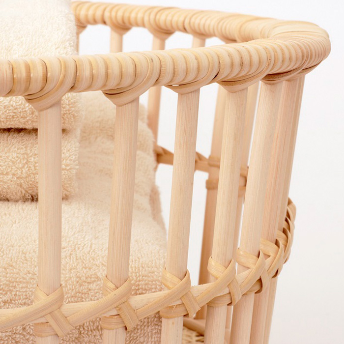 籐かご ハイルシリーズ Round-600【山形エクセレントデザイン