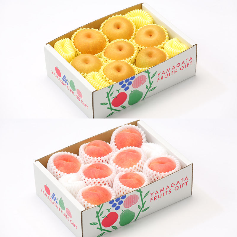 【定期便4回】☆フルーツ王国山形☆和なし・白桃・ラフラ