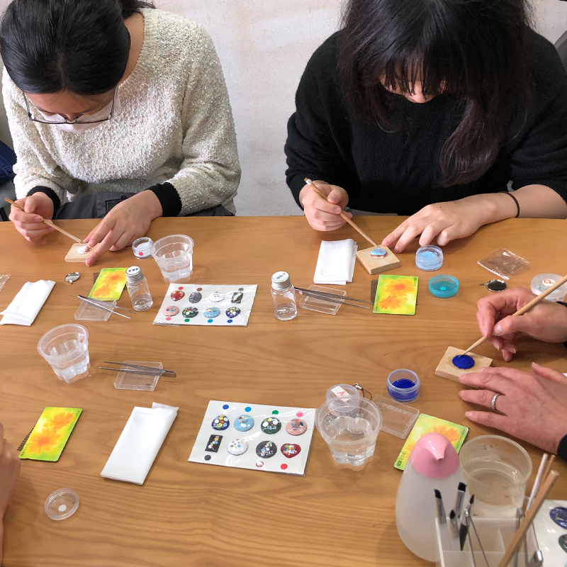 七宝焼体験プラン(フリット法)★世界に一つだけの輝きを！