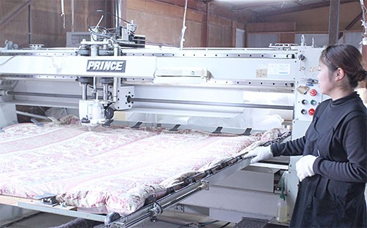 【備長炭ハニカム】真綿入り腰痛専用敷布団 片面凹凸 レギ