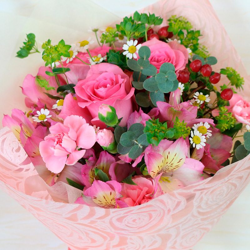 季節の彩花束 FZ20-308