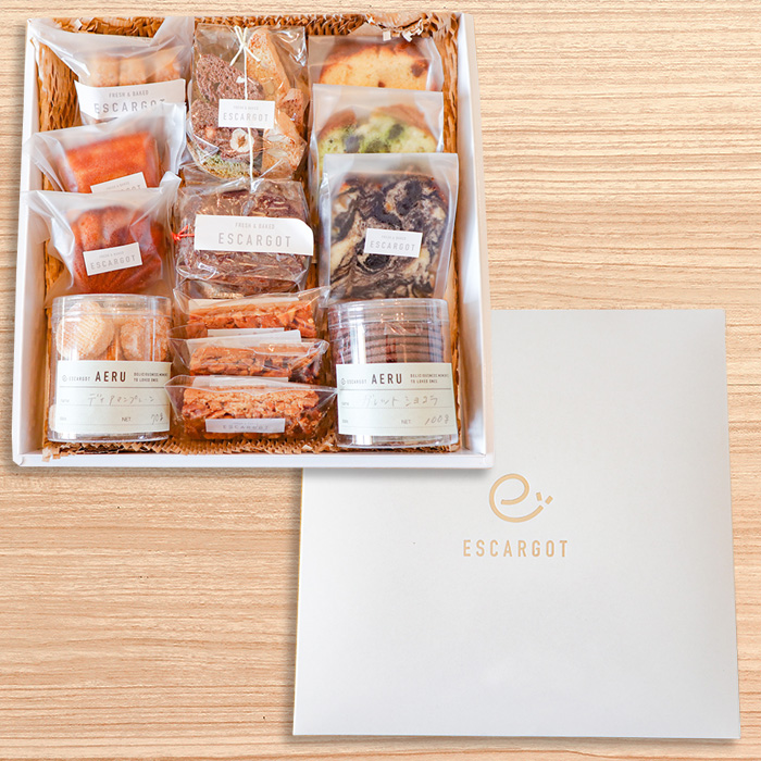 【ESCARGOT】こだわり焼き菓子 詰め合わせ 13～15品 FZ22-920