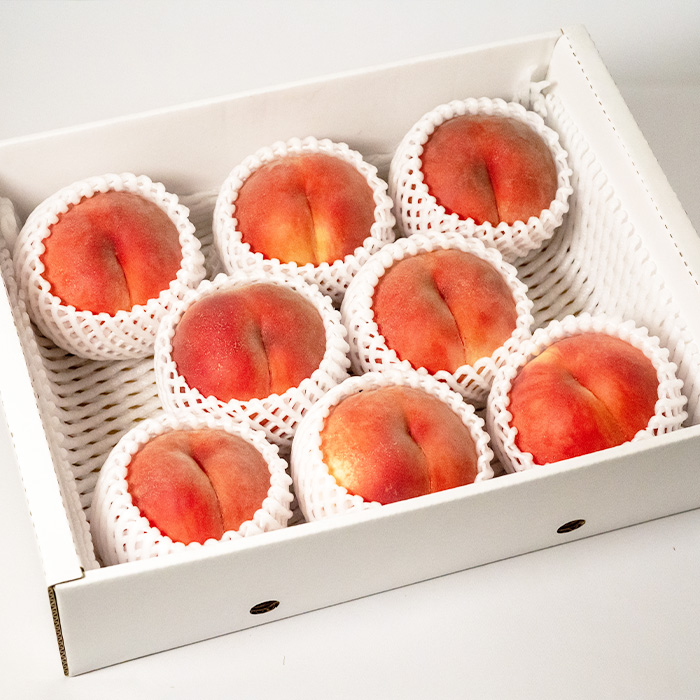 やまがたの桃(白桃) あかつき 秀品 約3kg(6～12玉程度) 【令和